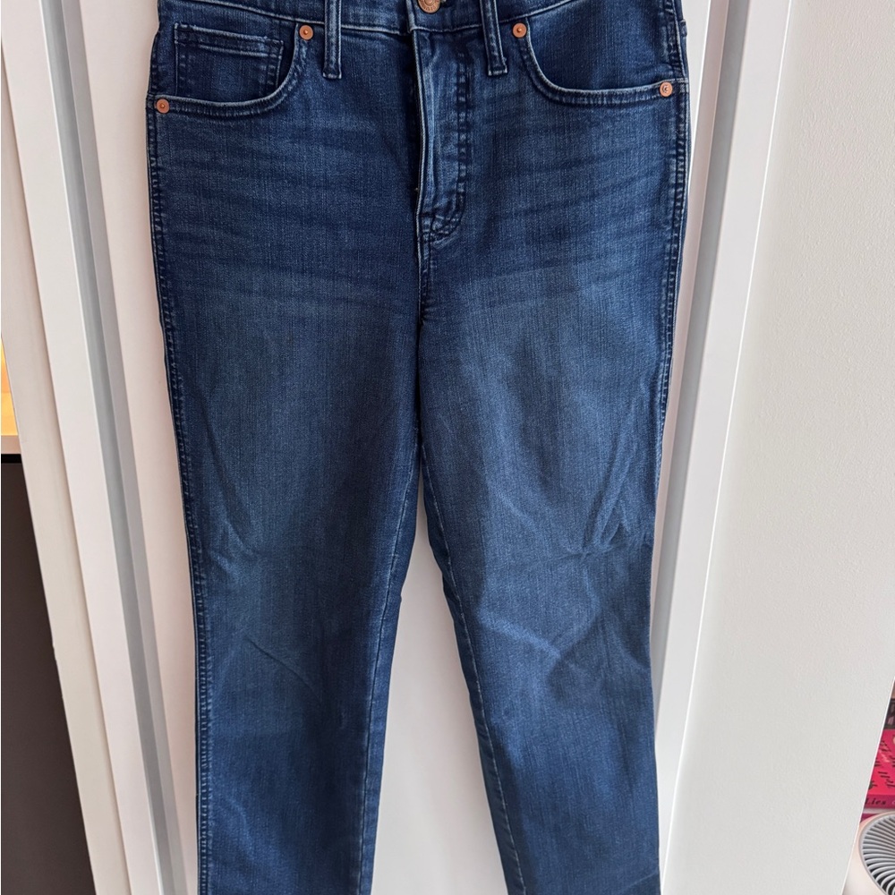 Madewell Mid-rise stovepipe Jeans